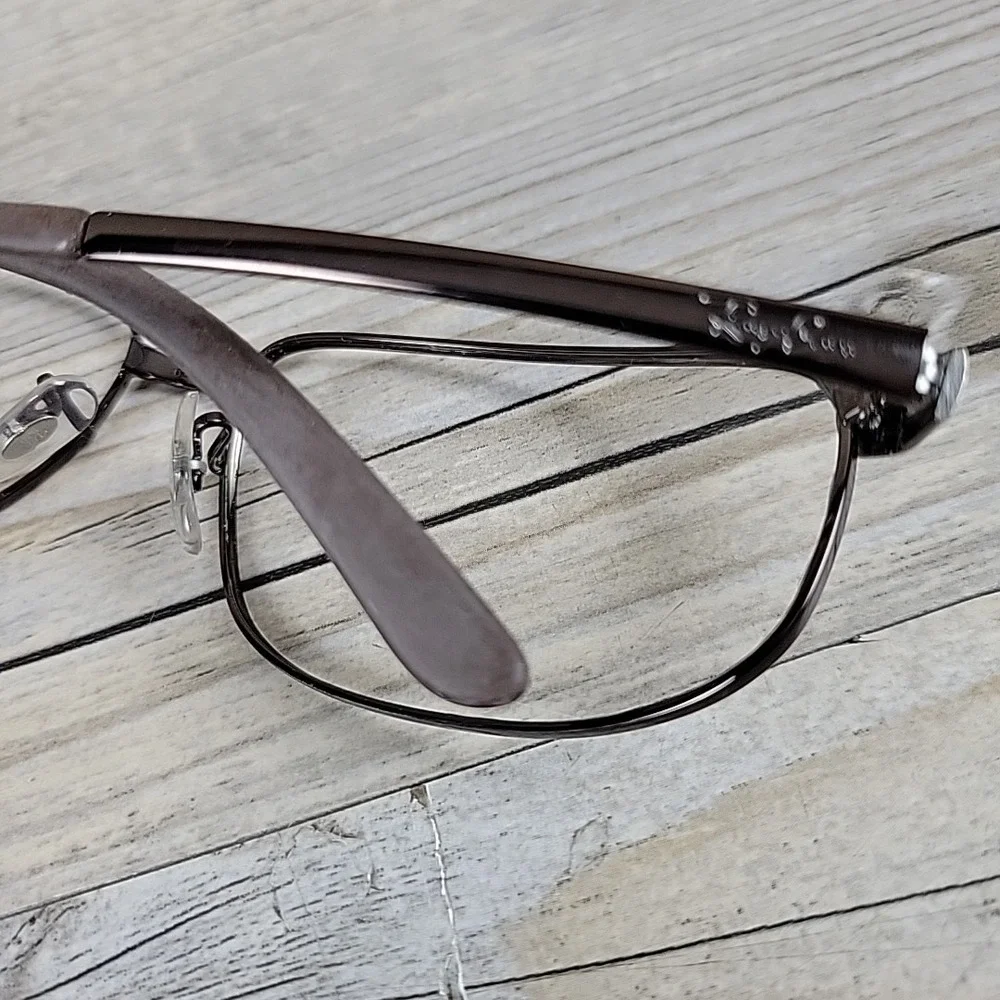 Ray-Ban RB 3221 014/47 Sunglasses Frames Italy Brown Gunmetal Full Rim 62-16‎